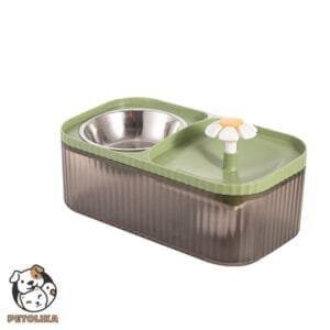 ظرف غذا و ابریز اتوماتیک گربه مدل Sparkling cute pet سری 018