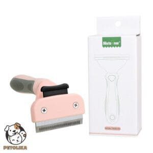 Dog and Cat Shaving Comb 65mm Blade Pink