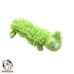 Plush Chew Toy Green Frog for Dogs