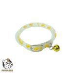 Reflective Collar with Yellow Bell Adjustable for Dogs and Cats 1