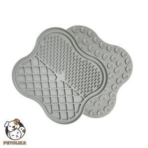 Silicone Slow Feeding Mat Grade A Gray for Dogs and Cats