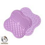 Silicone Slow Feeding Mat Grade A Purple for Dogs and Cats