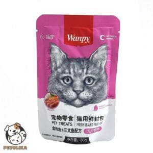 Wanpy Cat Pouch Tuna and Trout Flavor