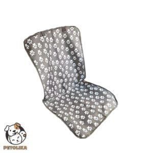 Waterproof Pet Seat Cover Single Paw Print Pattern