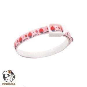 Anti Flea Tick Lice Therapeutic Collar Strawberry Design