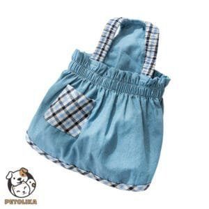 Dog Skirt Light Denim Design