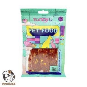 Duck and egg yolk treat for dogs 100g Funny U