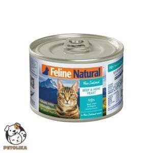 Feline Natural Cat Food Can Fish and Beef Flavor