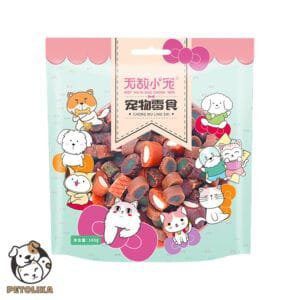 Mixed stuffed meat cube treat for dogs 100g Funny U 1