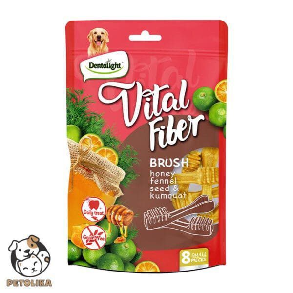 dog treat fruit veggie honey dentalight