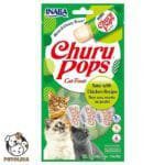 INABA CHURU CHURU POPS TUNA CHICKEN 60g 4 sticks per pack