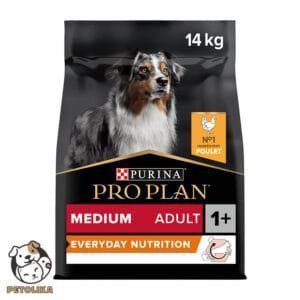 PRO PLAN EVERYDAY NUTRITION MEDIUM ADULT DRY DOG FOOD WITH CHICKEN 14 KG