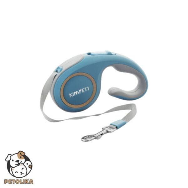 Fluorescent Green Automatic Retractable Leash for Dogs