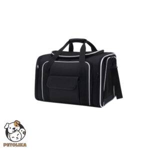 pet carrier expandable black