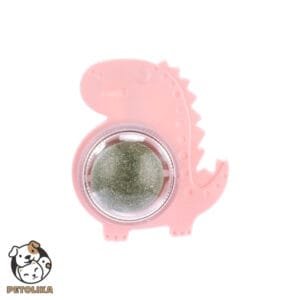 Dinosaur Shaped Mint cat ball for Dental Cleaning and Chewing