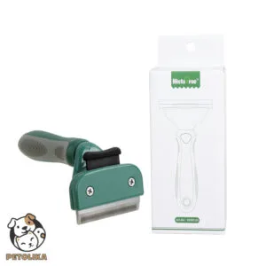 Dog and Cat Shaving Comb 65mm Blade Olive Green