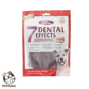 7 Dental Dog Treats with Beef Flavor 160g