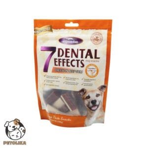 7 Dental Dog Treats with Beef and Cheese Flavor 160g