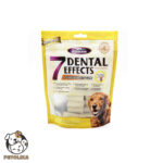 7 Dental Dog Treats with peanut in beef gum Flavor 160g