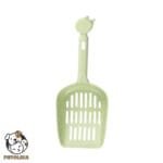 Cat Litter Scoop with Cat Handle Green 1