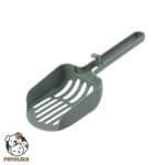 Cat Litter Scoop with Clip Green