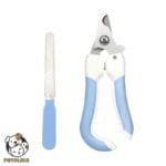 Cat Nail Clipper Set with File Blue