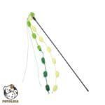 Cat Teaser Wand Marshmallow Green