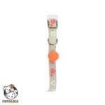 Reflective Collar with Orange Ball Adjustable for Dogs and Cats