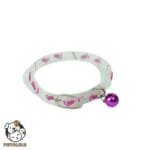 Reflective Collar with Purple Bell Adjustable for Dogs and Cats 1