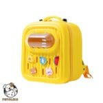 Yellow Fantasy Dog Cat Backpack Large Size