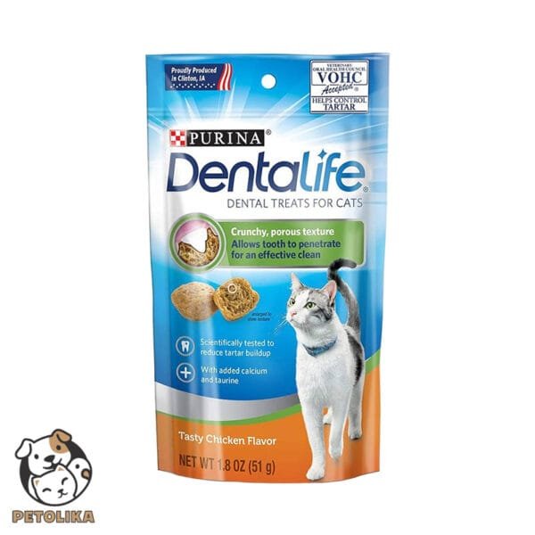 Dental Life Purina Cat Dental Treats Chicken Flavor 50g