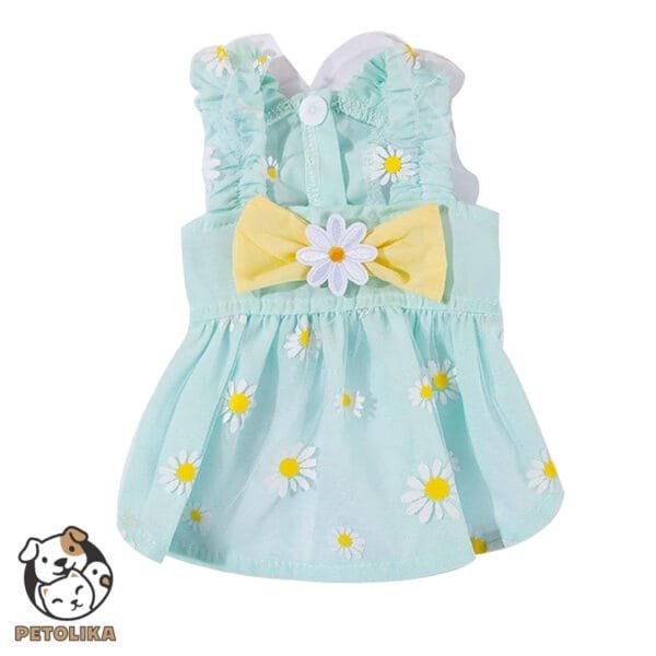 Fancy Daffodil Flower Dog Clothes