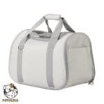 Pearl White Handheld and Shoulder Pet Carrier for Cats and Dogs