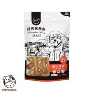 dog bone treat mixed flavor 180g gnawlers