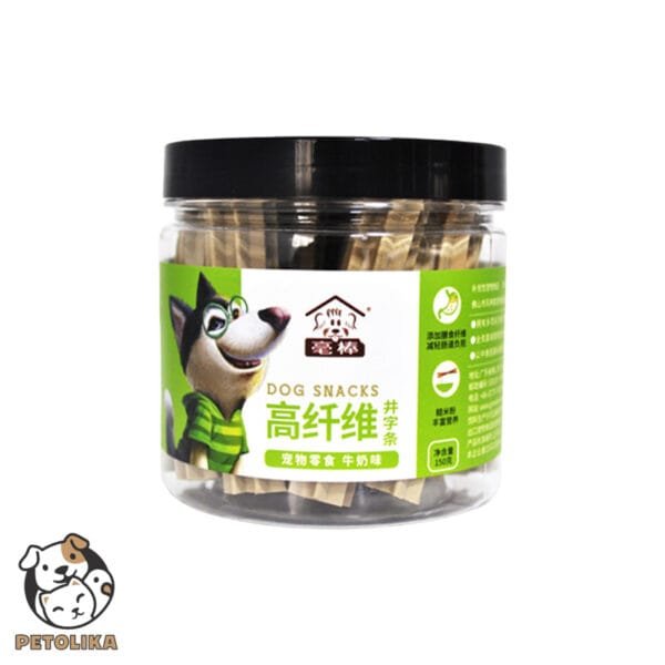 dog treat high fiber milk 150g howbone