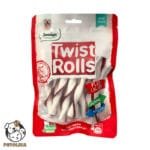 dog treat twist beef 100g dentalight