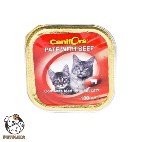 Canifors Cat Pate with Beef 100g