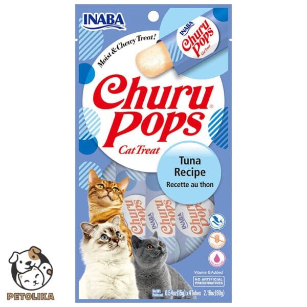 INABA CHURU CHURU POPS TUNA 60g 4 sticks per pack