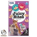 INABA Juicy Bites Shrimp Seafood Mix Flavor 33.9g 3 pouches per pack