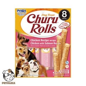 Inaba Churu Chicken Recipe Wraps Chicken With Salmon Recipe 96g8 Packs Per Pack