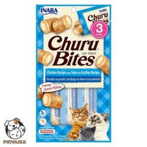 Inaba Churu Chicken Recipe Wraps Tuna With Scallop Recipe 30g 3 Pouches Per Pack