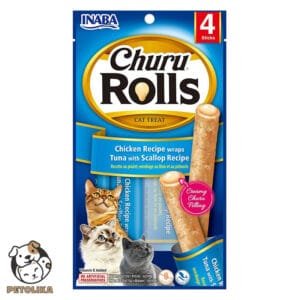 Inaba Churu Chicken Recipe Wraps Tuna With Scallop Recipe 40g4 Sticks Per Pack