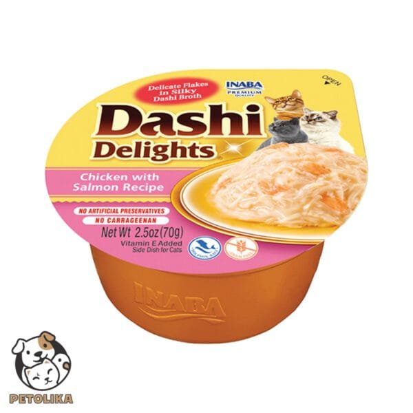 Inaba Cup Dashi Delights Chicken with Salmon 70g 1