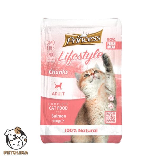 Lifestyle Pouches Chunks 100g Salmon 2