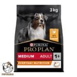 PRO PLAN EVERYDAY NUTRITION MEDIUM ADULT DRY DOG FOOD WITH CHICKEN 3 KG