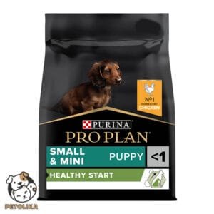 PRO PLAN HEALTHY START SMALL AND MINI PUPPY DRY DOG FOOD WITH CHICKEN 3 KG