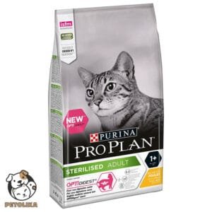 PRO PLAN STERILISED ADULT DRY CAT FOOD WITH CHICKEN 10 KG