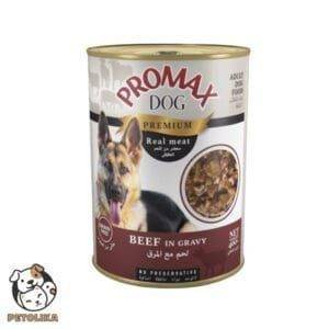 Promax Dog Canned Beef in Gravy 400g