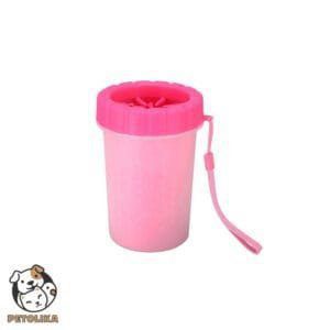 Pink Dog Paw Cleaner