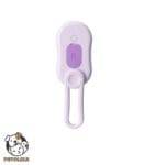 cat massage brush purple